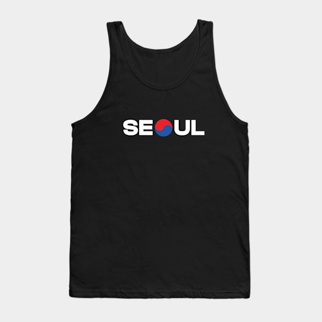 KOREA SEOUL SHIRT STICKER KPOP Tank Top by nanaminhae